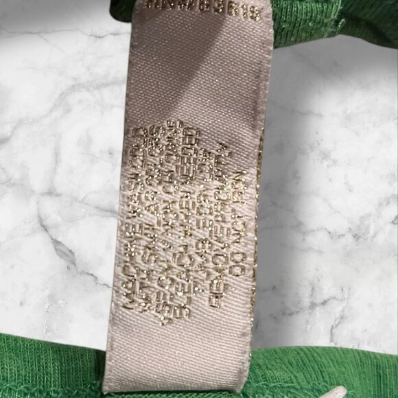 Beverly Hills Polo Club Green Women's Top Keyhole Back Short Sleeve Size 1X - Picture 6 of 14